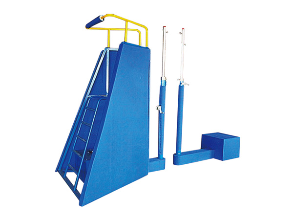 G021 Conjoined Volleyball Pole Referee Chair with Protective Cover