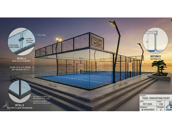 Professional Customized Padel Tennis Courts